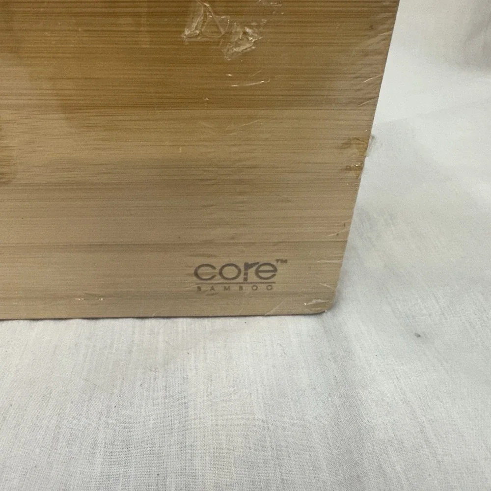 Bamboo Cutting Board with Drawers,‎ Large Chopping Board with Juice Grooves